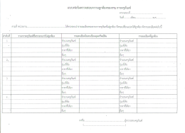 แบบฟอร์มตรวจสอบความถูกต้องของราย การครุภัณฑ