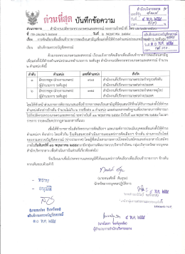 การคัดเลือก - กรมตรวจบัญชีสหกรณ์