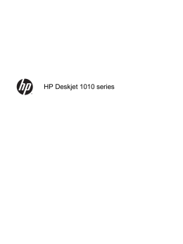HP Deskjet 1010 series