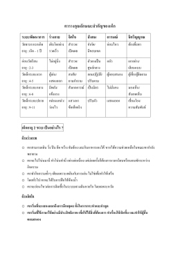 B1-Developmental Psychology 2-4 Thai