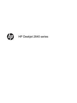 HP Deskjet 2640 series