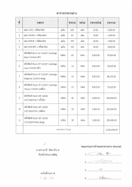 ตารางวําคากลางื 1 แผ่น 60-ก็ + พร้อมกล่อง แผ่บ 620 แผ