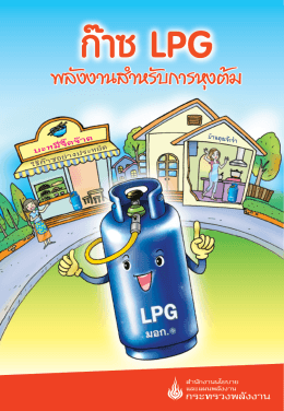ก๊าซ LPG… พลังงาน สำหรับ การ หุง ต้ม