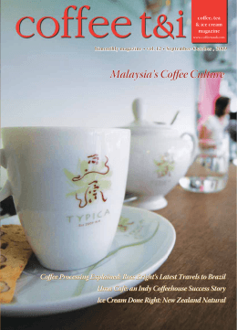 trafs 2009 - Coffee Tea and Ice Cream Magazine