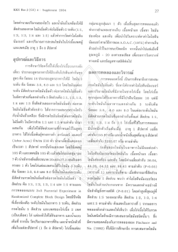 วารสารวิจัย มข. (ฉบับบัณฑิตศึกษา) ปีที่ 4 ฉบับพิเศษ พ.ศ. 2547