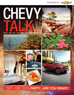 นิตยสาร Chevy Talk Issue 7 July
