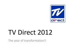 TV Direct 2012