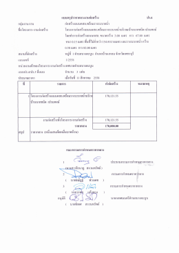 ปร.6 ก่อสร้างถนน คสล.พร้อมรางระบายน้ำ หมู่ที่ 1