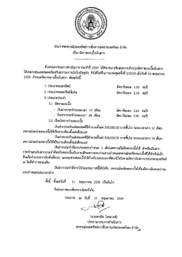 ประกาศเรื่องอัตราดอกเบี้ยเงินฝาก - สหกรณ์ออมทรัพย์การสื่อสารแห่ง