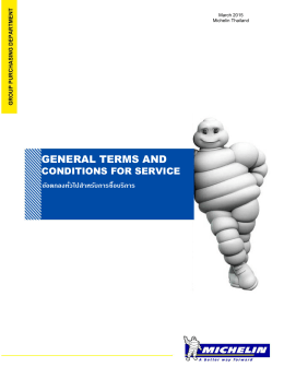 Services - Michelin Purchasing