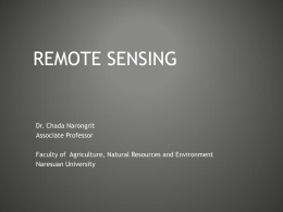 remote sensing - map@nu