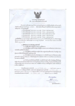 ประกาศเทศบาลเ้องลุพรรณบุรึ