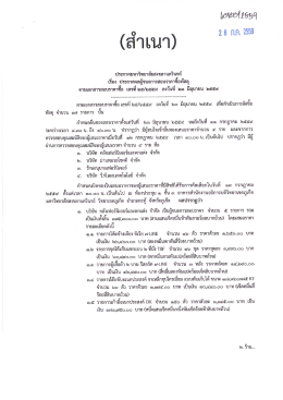 ผลผู้ชนะการสอบราคาซื้อพัสดุ เลขที่ 25/2559