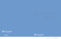 Liberty Mutual Insurance Group 2011 Annual Review