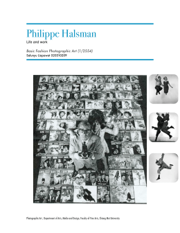 Philippe Halsman Life and work - Photographic Art, Chiang Mai