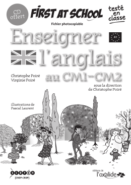 au CM1-CM2 - Editions de l`Oxalide