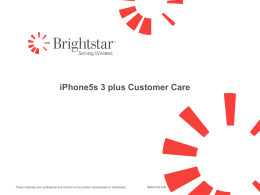 iPhone5s 3 plus Customer Care