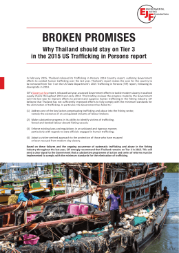 Broken Promises - Environmental Justice Foundation
