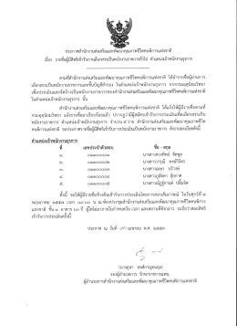 ประ กากสํานักงานส่งเสริมเเละฟัฒนาคุณภานซีวิ