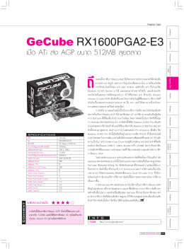 Gecube RX1600PGA2-E3
