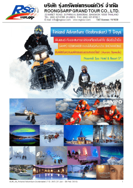 EUR_45_Finland Adventure (Icebreaker) 7 D. (AY) (31 Jan