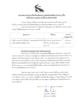 ซื้อเครื่องเชื่อมสนาม ชนิดเครื่องยนต์ดีเซล จำนวน ๑ เครื่อง