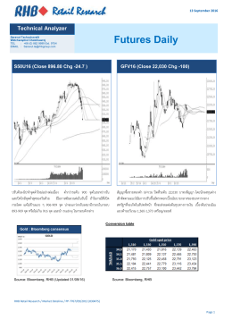 Futures Daily - RHB Securities (Thailand)