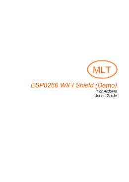 ESP8266 WIFI Shield (Demo)