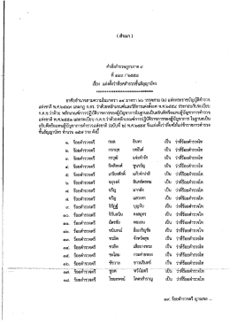 คำสั่งตำรวจภูธรภาค 7 ที่ 4492558 เรื่อง แต่งตั้งว่าที่ยศตำรวจชั้นสัญญาบัตร