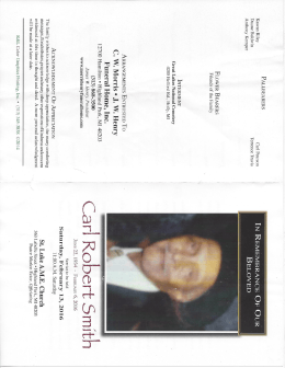 Page 1 Kawan Riley Daune Baldwin PALLBEARERS Anthony
