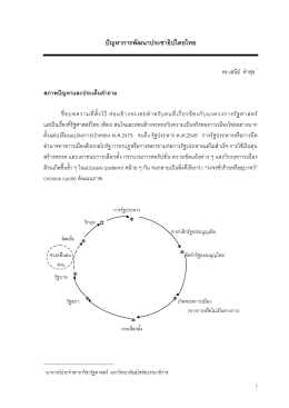 ปัญหาการพัฒนาประชาธิปไตยไทย (23)