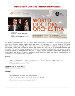 World Doctors Orchestra (International Orchestra)