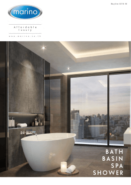 bath basin spa shower - Marino International