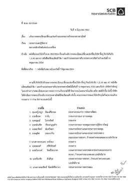 หื ลบห. 067/2664 - ตลาดหลักทรัพย์แห่งประเทศไทย