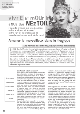 Vivre et mourir sous les Neztoiles. Amener le merveilleux dans le