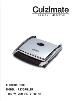 Electric grill manual.pmd