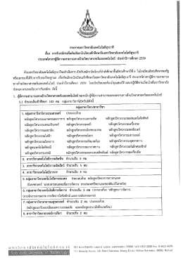 ประกาศมหาวิทยาลัยเทคโนโลยีลุรุนารึ่