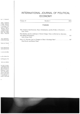 Page 1 |NTERNAT|ONALJOURNALOF POL|T|CAL ECONOMY