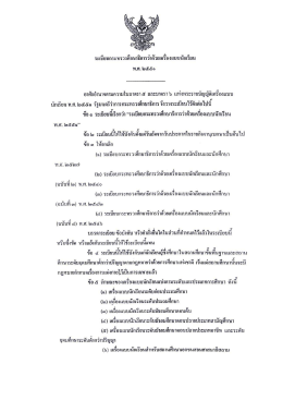 ว่าด้วยเครื่องแบบนักเรียน พ.ศ.2551