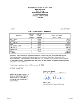 a-16027 august 7, 2015 stale dated payroll warrants district auditor