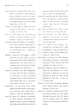 วารสารวิจัย มข. (ฉบับบัณฑิตศึกษา) ปีที่ 6 ฉบับที่ 1 พ.ศ.2549