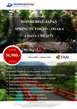 wonderful japan spring in tokyo – osaka