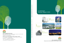 Annual Report 2010 - Hemaraj Land and Development