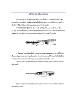 ลักษณะปากปลา (1)