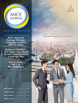 Get to Know MICE in The Philippines Thailand CONNECT