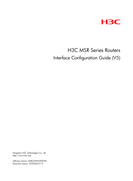 H3C MSR Series Routers