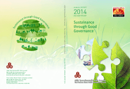 Sustainance through Good Governance