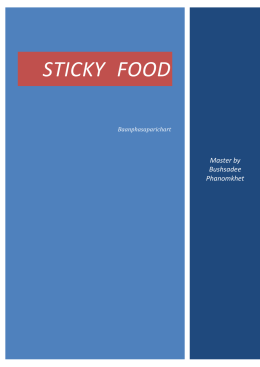 STICKY FOOD