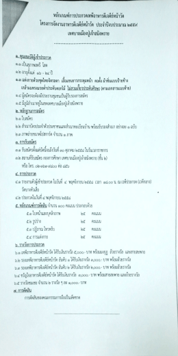 หลักเกณฑ์การประกวตเทพีอาหารคึเจดีย์หบ้าวัด