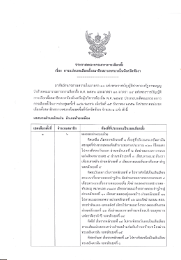 Page 1 924 ประกาศคณะกรรมการการเลือกตัง เรือง การแบ่งเขตเลือกตัง